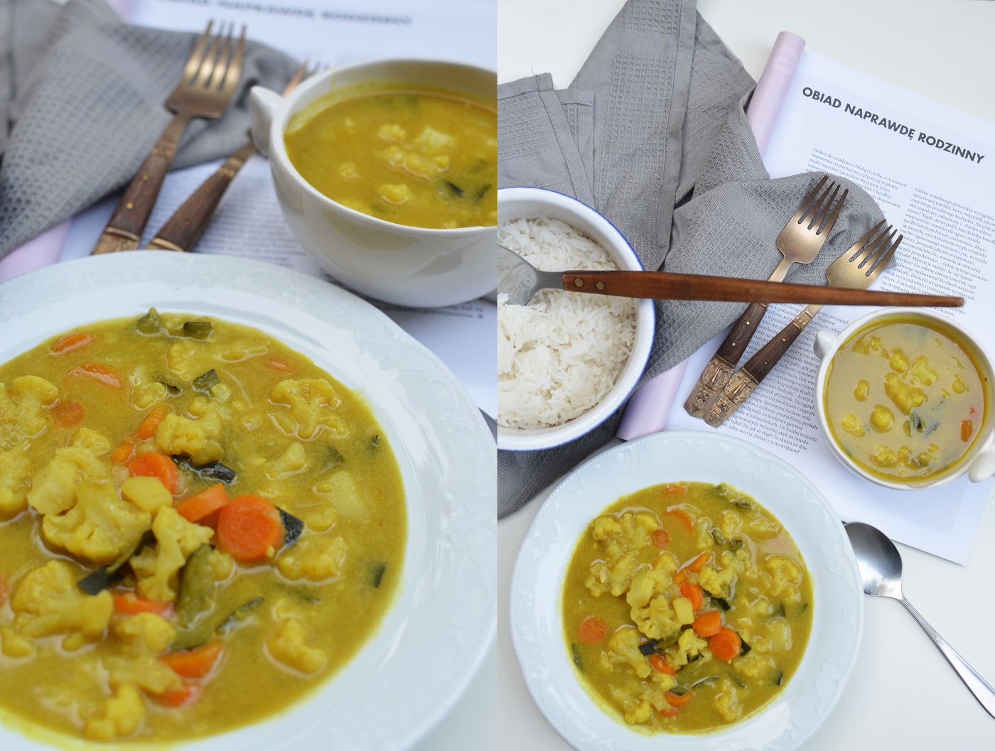 curry z kalafiorem
