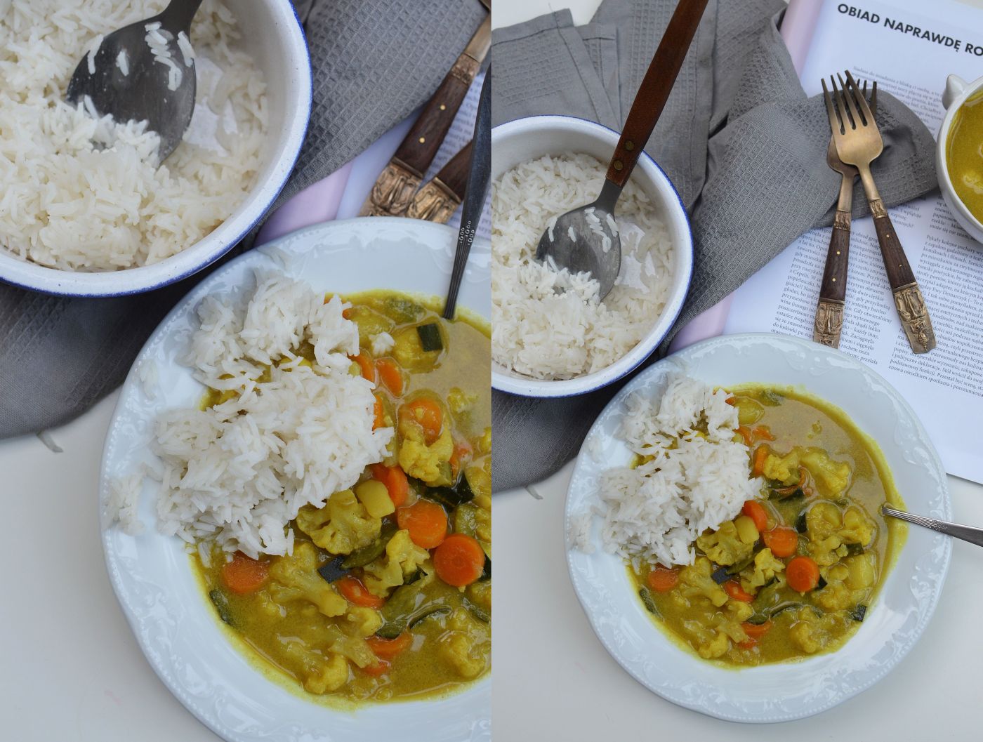 curry z kalafiorem